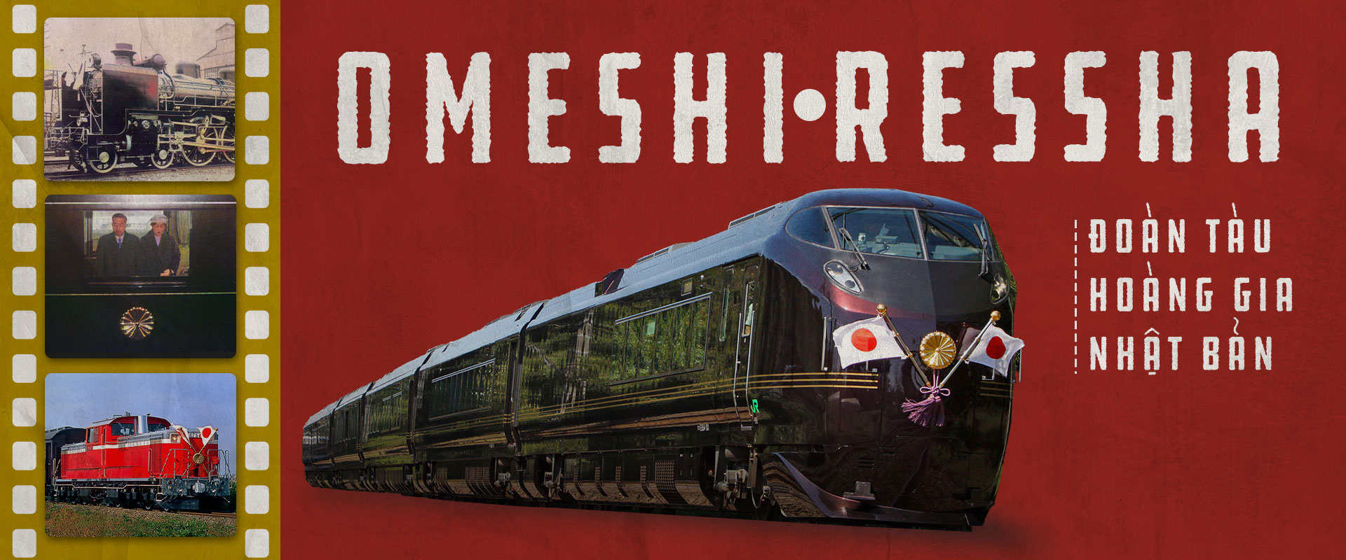 Omeshi Ressha: Đoàn tàu Hoàng gia Nhật Bản.