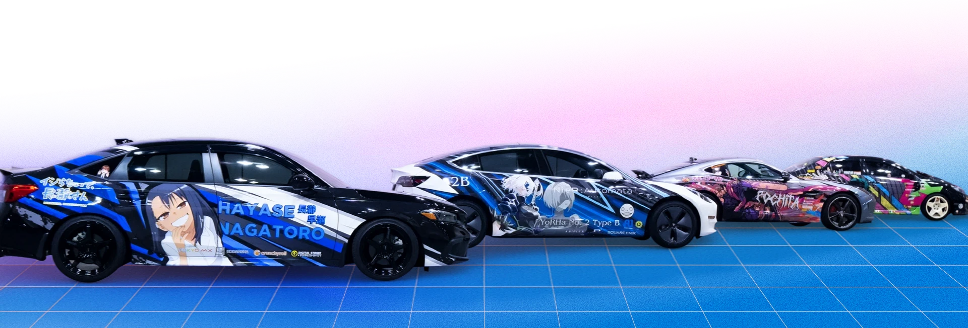 Itasha –  Sự giao thoa giữa đam mê độ xe và anime .