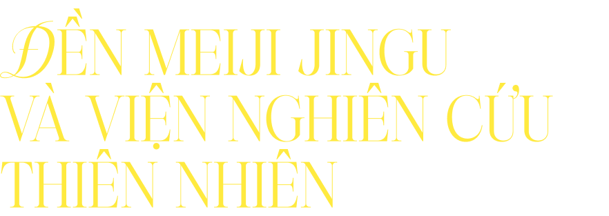 Đền Meiji Mingu và Viện Nghiên Cứu Thiên Nhiên