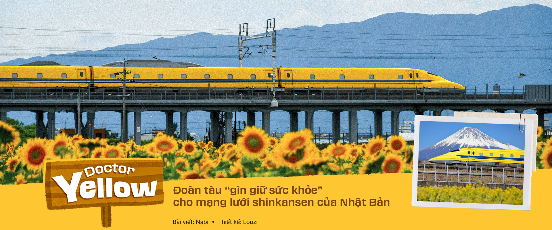 Doctor Yellow: Đoàn tàu "gìn giữ sức khỏe" cho mạng lưới shinkansen của Nhật Bản